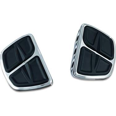Imagem de Kuryakyn 7610 Motorcycle Accessory: Kinetic Mini Board Floorboards with Male Mount Adapters, Chrome, 1 Pair