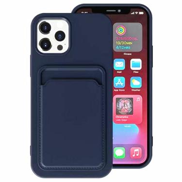 Imagem de Para iPhone 11 13 12 Pro Max Case Original Card Bag Case Para iPhone 14 Pro XS X XR 7 8 Plus Capa de Silicone Macio, T2, Para iPhone 12 Mini