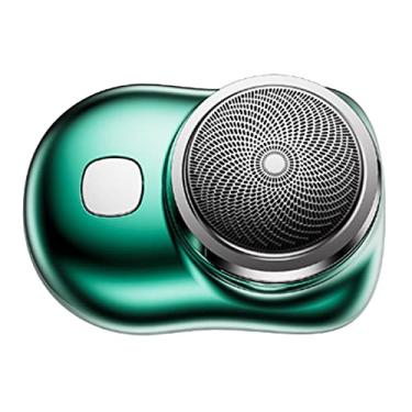Imagem de Aparador de Barba Masculino, Aparador de Barba Portátil e Suave Compacto para Viagens para Meninos (Verde)