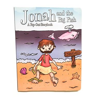 Imagem de Jonah And The Big Fish – Um livro de histórias pop out – História da Bíblia pop-out interativa