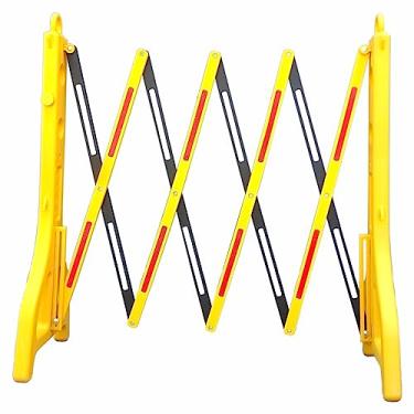 Imagem de Barreira Plástica Cerca Pantográfica Retrátil Sanfonada 2,5m CitySafe