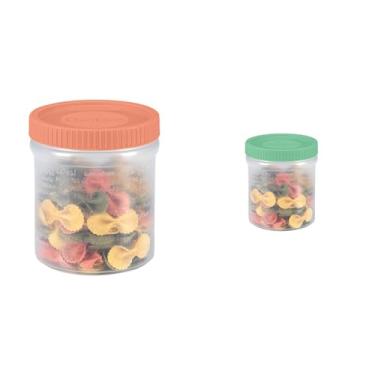 Imagem de Sanremo - Porta Cereal de Plástico com Capacidade de 800ml, Cor Sortida, Linha DiaDia