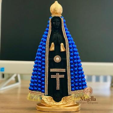Imagem de Imagem Nossa Senhora Aparecida De Pérolas 30cm