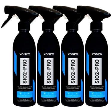 Imagem de Kit C/ 4 Unid Sio2 Pro 500ml Vonixx P/Veículos Vitrificados