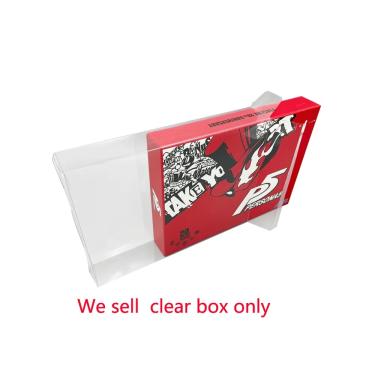 Imagem de Alta qualidade pet box para ps4 p5 persona 5 edição caixa de proteção coleção exibição caixa de