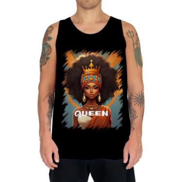Imagem de Camiseta Regata Rainha Africana Queen Afric 5 - Kasubeck Store