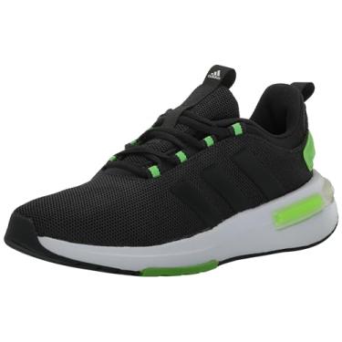 Imagem de adidas Tênis masculino Racer Tr23, Carbono/carbono/lima lúcido, 41
