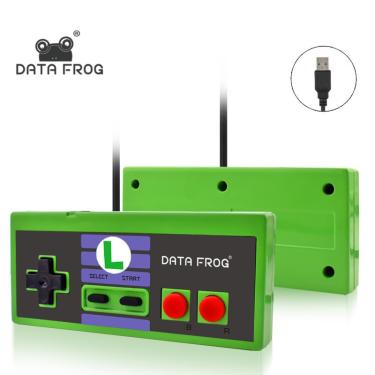 Imagem de Data Frog-Wired USB Controller para NES Games  Retro Super Classic Gamepad  Joystick para PC