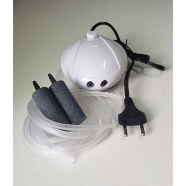 Imagem de Compressor De Ar Aquário Mb 102 220V 2 Pedra 2 Mangueira