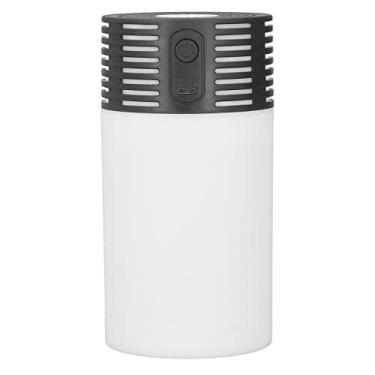 Imagem de Mini Umidificador Colorido, 2 Velocidades, Desligamento Automático, Umidificadores Portáteis, Desktop, Carro, Casa, 300ML (Preto)