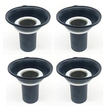 Imagem de LJSPTU Kit de reparo de diafragma de êmbolo a vácuo de carburador de motocicleta para Suzuki GN250 1982-1988 GN 250 (Cor: 4 peças)