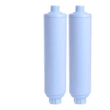 Imagem de CFS Pacote com 2 filtros de água para trailers compatíveis com modelos WCBCS-975-RV, 40043 – Essenciais de acampamento para água potável – Filtro de água em linha RV novo e avançado – Filtro de água