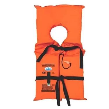 Imagem de Colete Salva Vidas Homologado Classe III Canga Rios e Mares - Laranja P 25 A 35KG