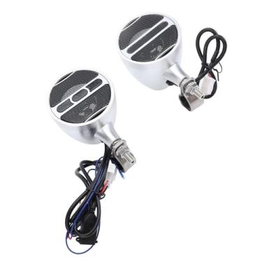 Imagem de Alto-falante para Motocicleta Atv, de Alto-falante Bluetooth para Motocicleta à Prova D'água Mp3 Bluetooth Amp de Rádio de Som Estéreo Dc12v