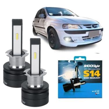 Imagem de Farol de Milha Super Led Nano S14 6K GM Celta 2000/2005 - ShockLight