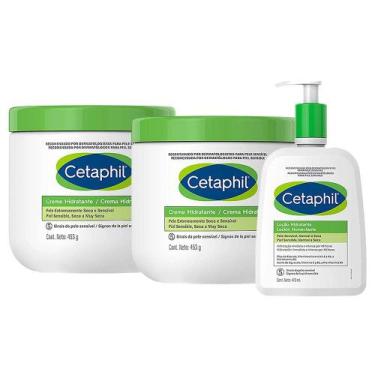 Imagem de Cetaphil Kit  2x Creme Hidrantante + Loção Hidratante, Kit