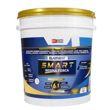 Imagem de Impermeabilizante Smart Resina Acabamento Fosco 18L - Elastment