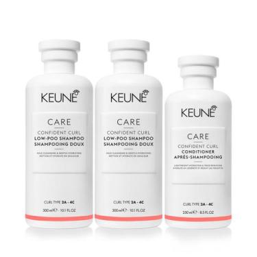 Imagem de Kit Keune Care Confident Curl Shampoo Extra e Condicionador (3 produto