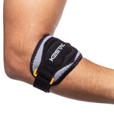 Imagem de Suporte Strap Tennis Bilateral Sensi Elbow KSN085 Kestal, Cinza, G