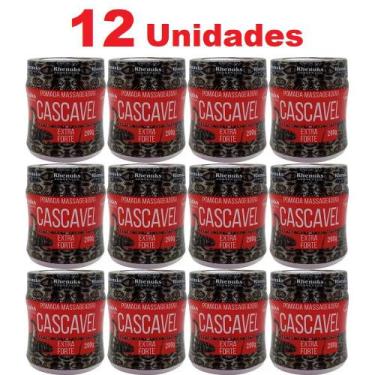 Imagem de Revenda Atacado 12 Pomada Massageadora Cascavel Extra Forte Para Colun