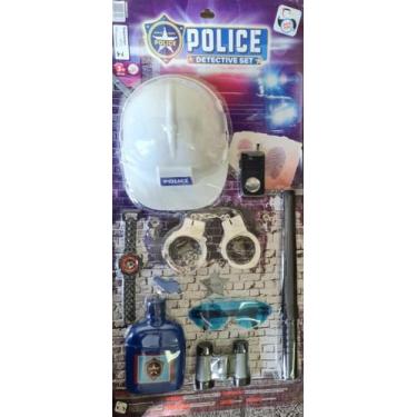 Imagem de Brinquedo Kit Infantil Policial Super Detetive Com Acessório - Lynx Pr