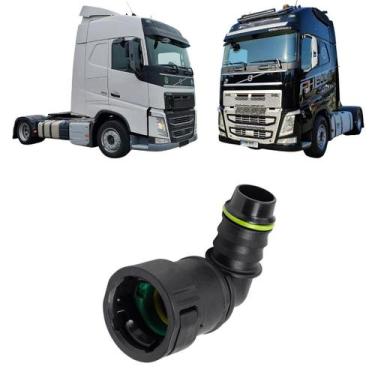 Imagem de Conexão Tubo Resfriamento Óleo Fh4/ Fh420 (engate Rapido) - LNG, FH420