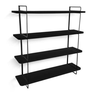 Imagem de Estante Decorativa Gênova Para Livros Com 4 Prateleiras - Genus Móveis