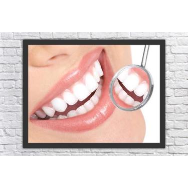 Imagem de Quadro Decorativo Dentista Odontologia Dentes Consultórios Salas Decor