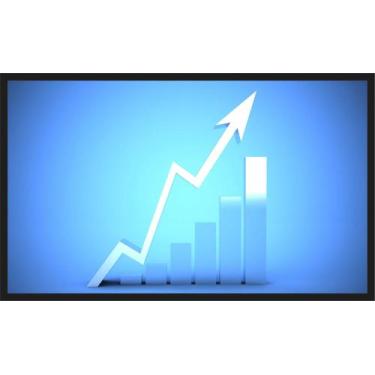 Imagem de Quadro Decorativo Escritórios Contabilidade Economia Com Moldura TT07 