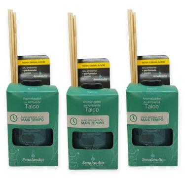 Imagem de 3 Difusor Ambiente Aromatizador Vareta Aromas Aromatizante Perfume Cas