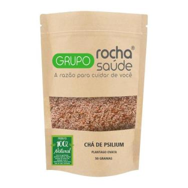 Imagem de Chá De Psilium - Plantago Ovata - 50G - Grupo Rocha Saúde