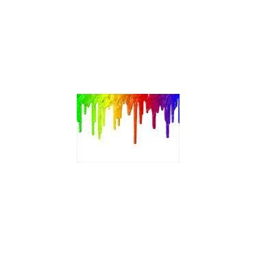 Imagem de Painel de Lona Tinta Escorrendo Colorida Educativo - Fabrika de Festa,