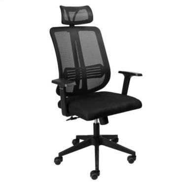 Imagem de Cadeira Office GO STAR PLUS Preta  - COGSP10P - Vinik