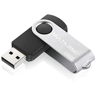 Imagem de Pen Drive Twist 128GB USB Leitura 10MB/s e Gravação 3MB/s Multilaser PD591