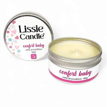 Imagem de Vela Aromática Confort Baby 90g - Lissie Candle