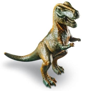 Imagem de Dinossauro De Brinquedo Em Vinil Rex T-Rex 20cm Cometa 051