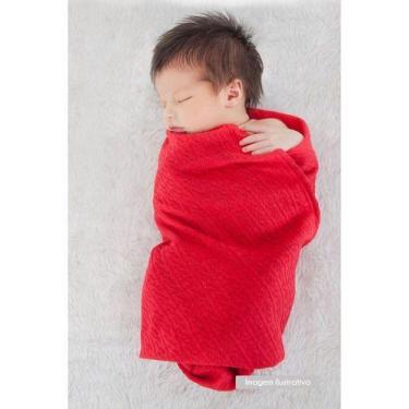 Imagem de 5708 Manta Bebe Tricot Forro Malha Mami Enxoval Maternidade - Papi, Ve