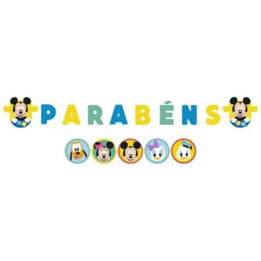 Imagem de Faixa Feliz Aniversário - Parabéns - Baby Disney - Regina Festas, Para