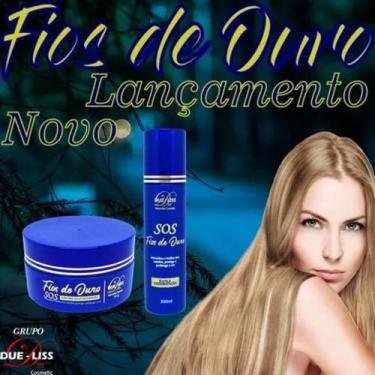 Imagem de Kit Sos Fios De Ouro Pós Química Capilar - Due Liss