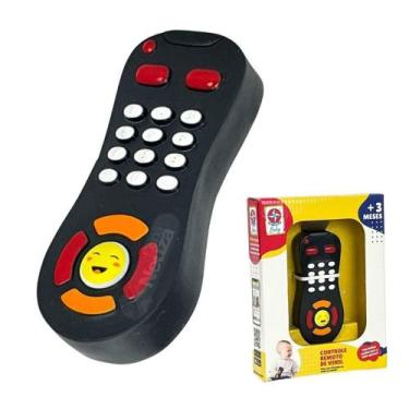 Imagem de Controle Remoto De Brinquedo Em Vinil Macio Para Bebê +3 Meses Origina