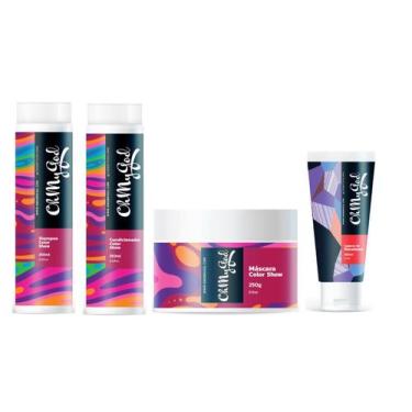 Imagem de Ohmygod kit color show + leave in macadame