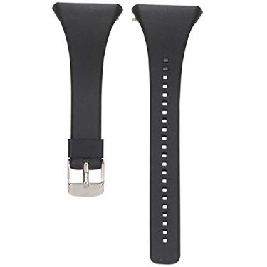 Imagem de Pulseira para Polar FT4/FT7, pulseira de silicone macio e ajustável para relógio Polar FT4/FT7