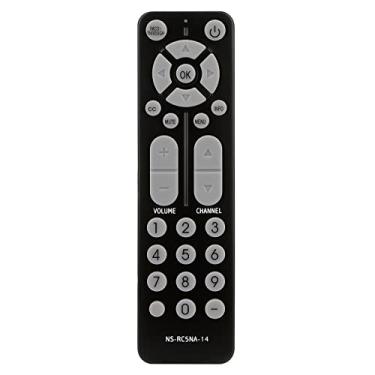 Imagem de Controle remoto de substituição NS-RC5NA-14 adequado para conversor digital Insignia TV NS-DXA2
