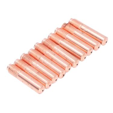Imagem de 30 Pontas de Soldagem de Latão 000068 0,035in, Arcos de Soldagem Eficientes, Substituição para Tocha Mig
