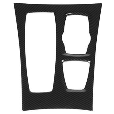 Imagem de 2013 X6 Fibra de Carbono do Console Central, Fibra de Carbono Estilo Console Central Caixa de Engrenagens Painel Capa Guarnição Apto para X5 X6 E70 E71 2010 2013