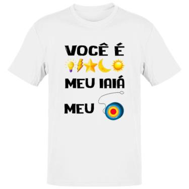 Imagem de Camiseta Unissex Voce e luz meu iaia meu ioio - Alearts, P