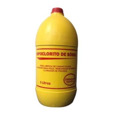 Imagem de Hipoclorito de Sódio Galão de 5 Litros Limpeza Azuleijo - SILAQUA