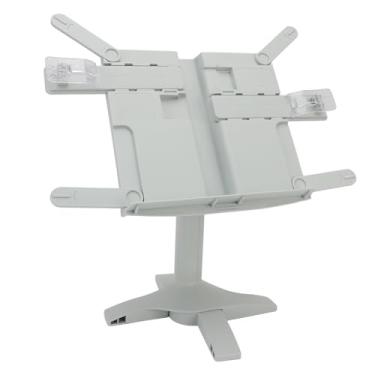 Imagem de Titular de Livros de Desktop Ajustável, Suporte Leve de Leitura para Estudantes Adultos e Crianças, Titular de Livros Dobráveis, Suporte de Livro Dobrável (Matcha Green)