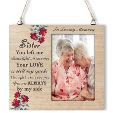 Imagem de kullder Porta-retrato memorial para Loss of Sister, presente memorial para perda de irmã
