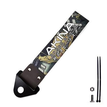 Imagem de Correia de reboque inicial D Fujiwara tofu Store AE86 Midnight JDM Sports Sports Racing Trailer Belt Gancho de corda de tração personalizado para amortecedor dianteiro ou traseiro tipo C